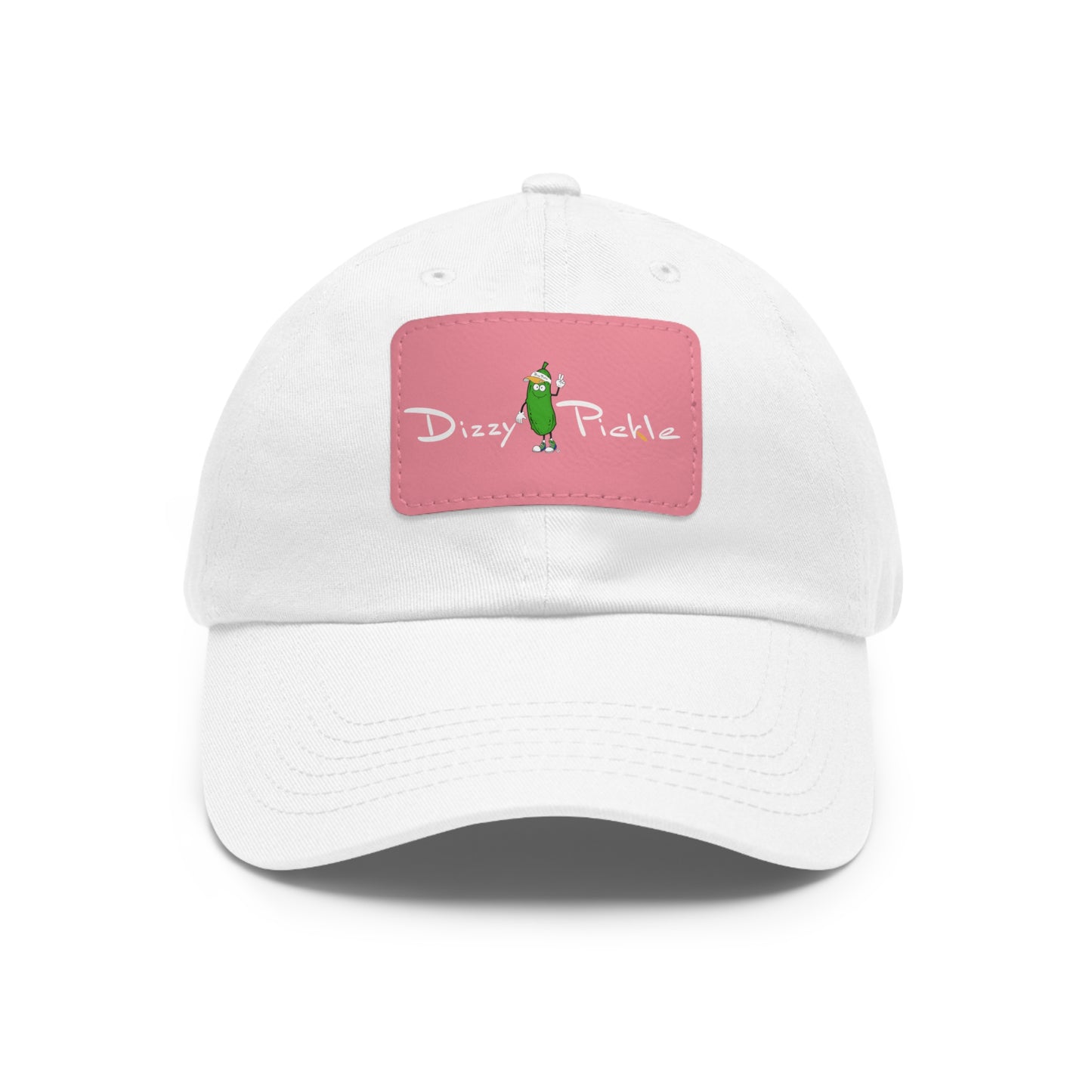 Dizzy Pickle DZY P Classic Unisex low-profile Hat with Leather Patch v2