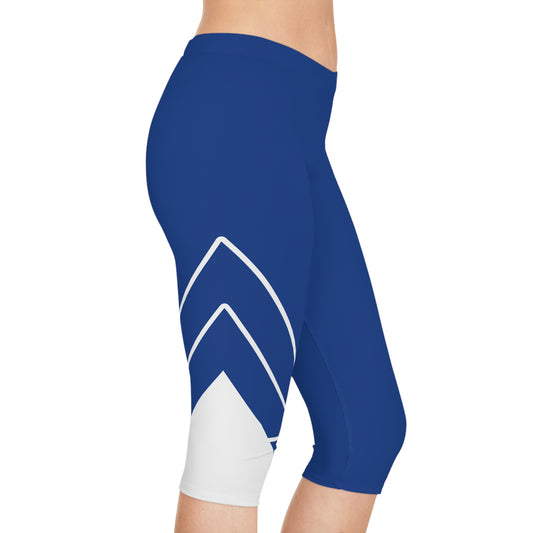 Dizzy Pickle Let's GEO YRCT4A Women's Pickleball Knee-Length Mid-Rise Capris