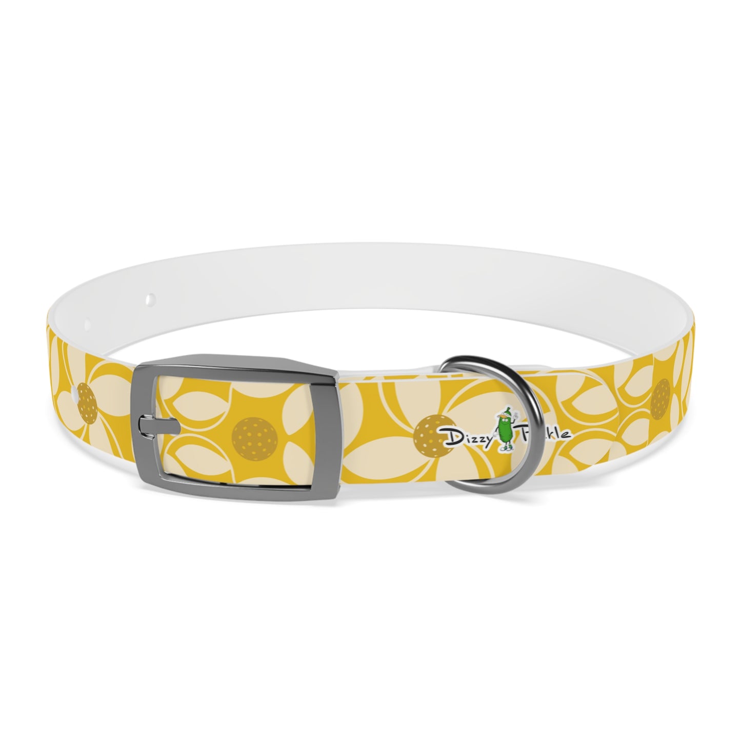 Dizzy Pickle Beth Gold Pickleball Dog Collar