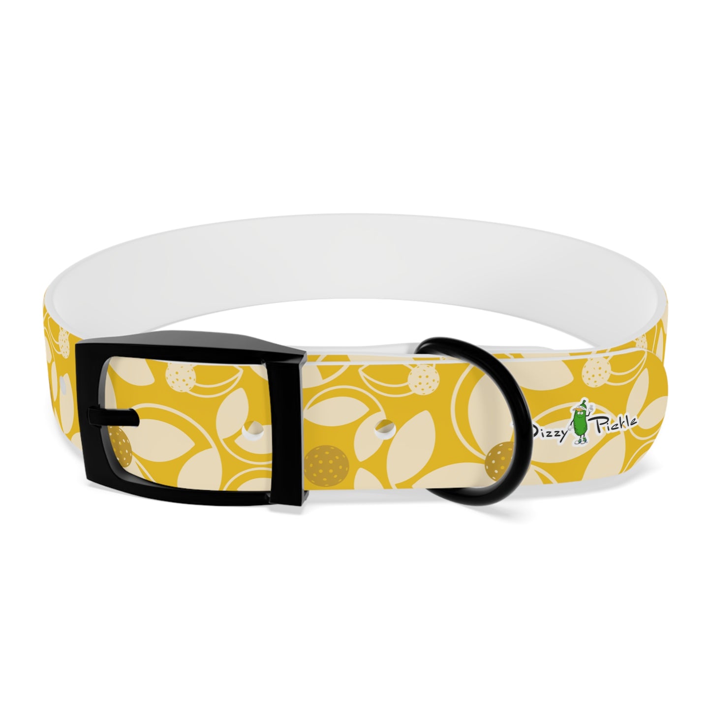 Dizzy Pickle Beth Gold Pickleball Dog Collar