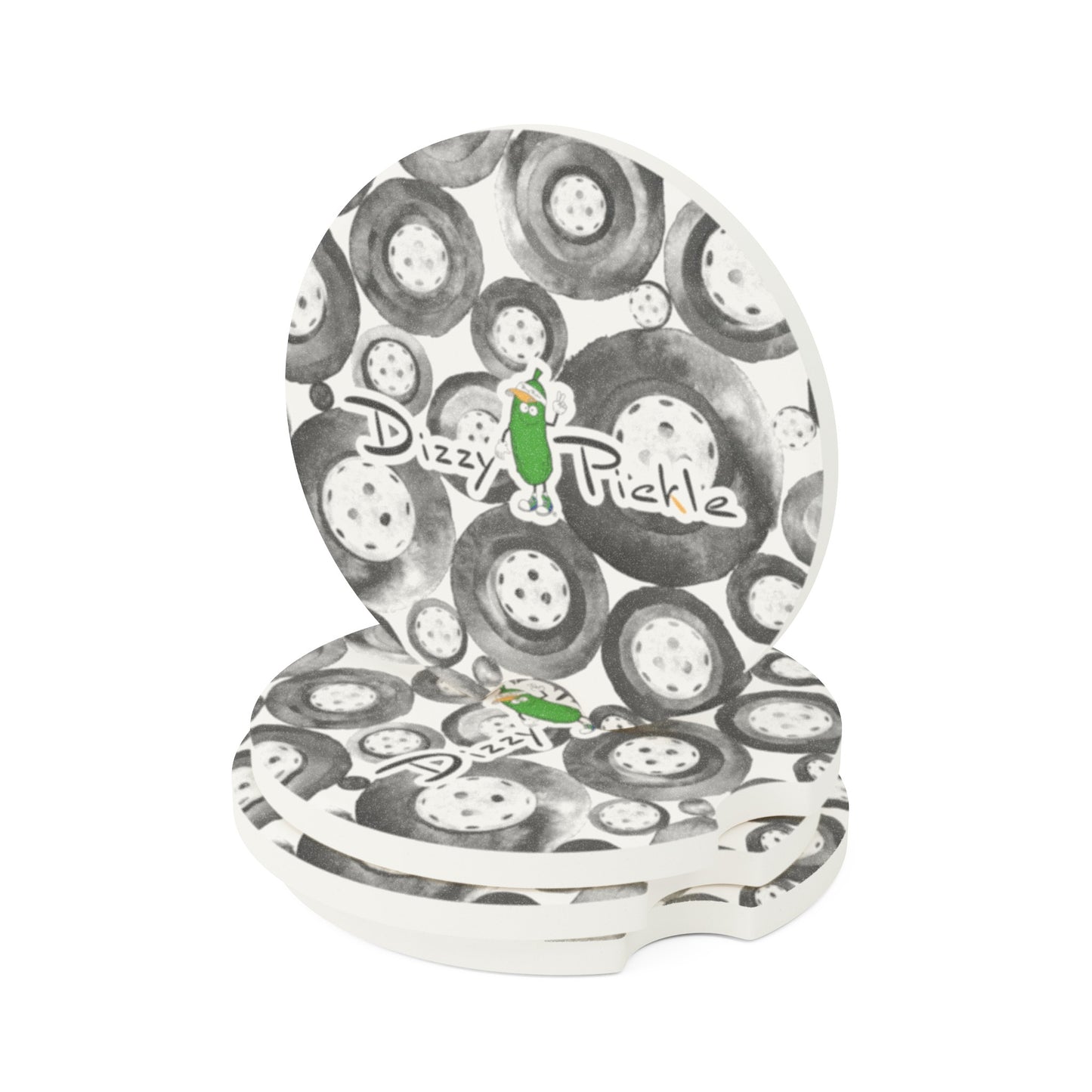 Dizzy Pickle Heidi BKW Soapstone Car Coaster