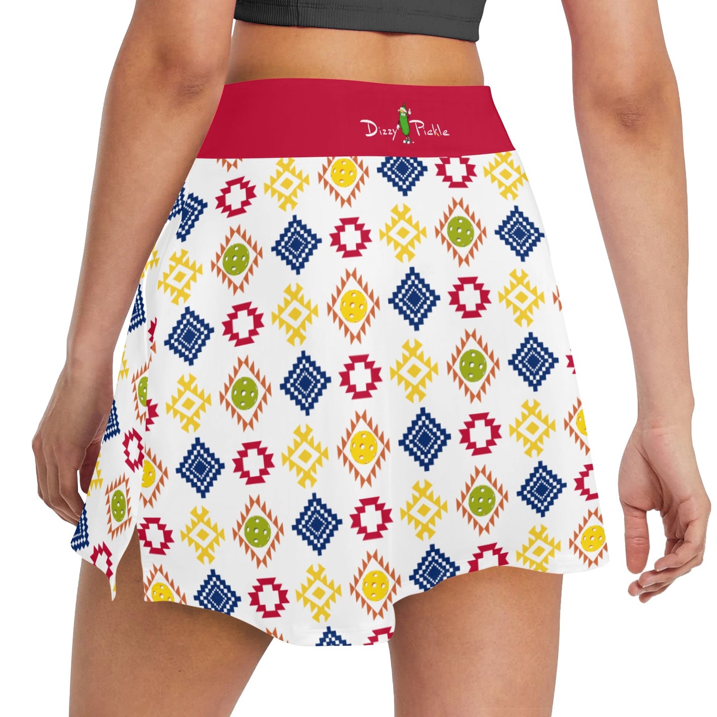 Dizzy Pickle Arizona PP2 Women's Pickleball 18" Athletic Skort with Inner Shorts and Two Ball Pockets