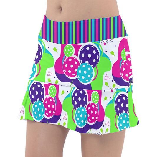 MEDIUM Dizzy Pickle Diana Main Classic Women's 15" Pickleball Pleated Skorts with Inner Shorts & Pockets