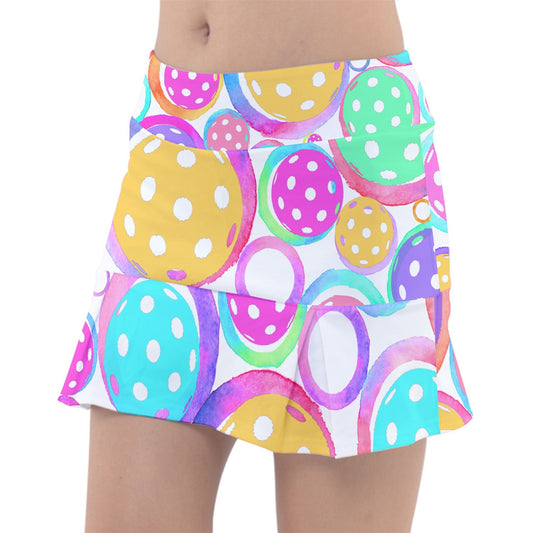 SMALL Dizzy Pickle Emily Main Women's 15" Pickleball Pleated Skorts with Inner Shorts & Pockets