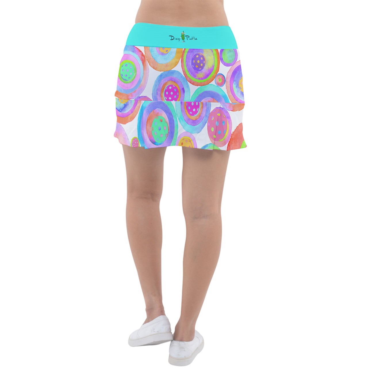 Dizzy Pickle Emily Inspired Women's Classic 15" Pickleball Skorts with Inner Shorts and Pocketsrt