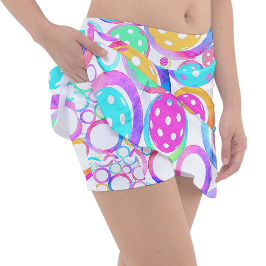 Dizzy Pickle Emily Women's Classic 15" Pickleball Skort With Inner Shorts and Pockets