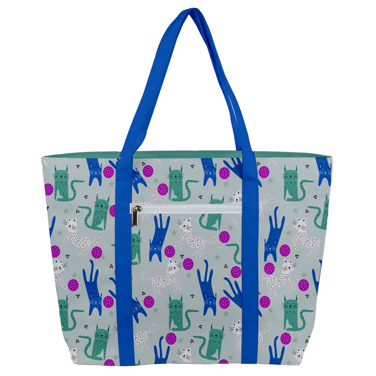 Dizzy Pickle GrayC Women's Pickleball Zip-Up Canvas Bag