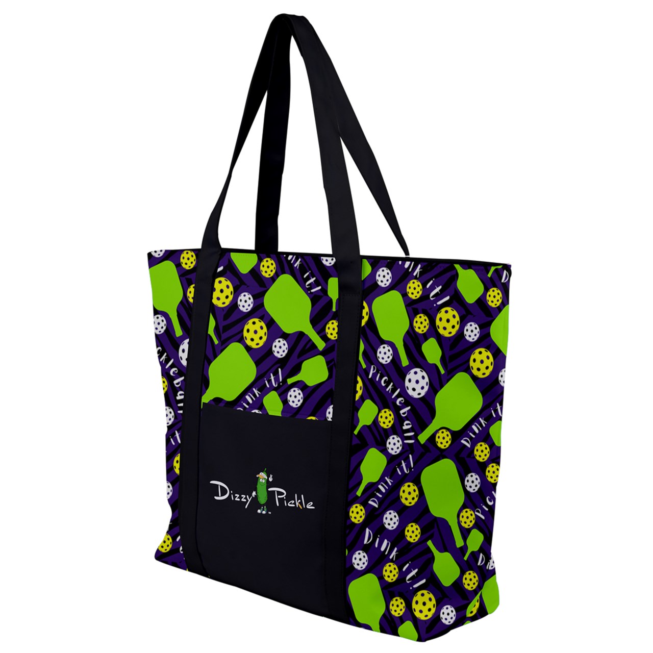 Dizzy Pickle Dinking Diva BG Women's Pickleball Zip-Up Canvas Bag