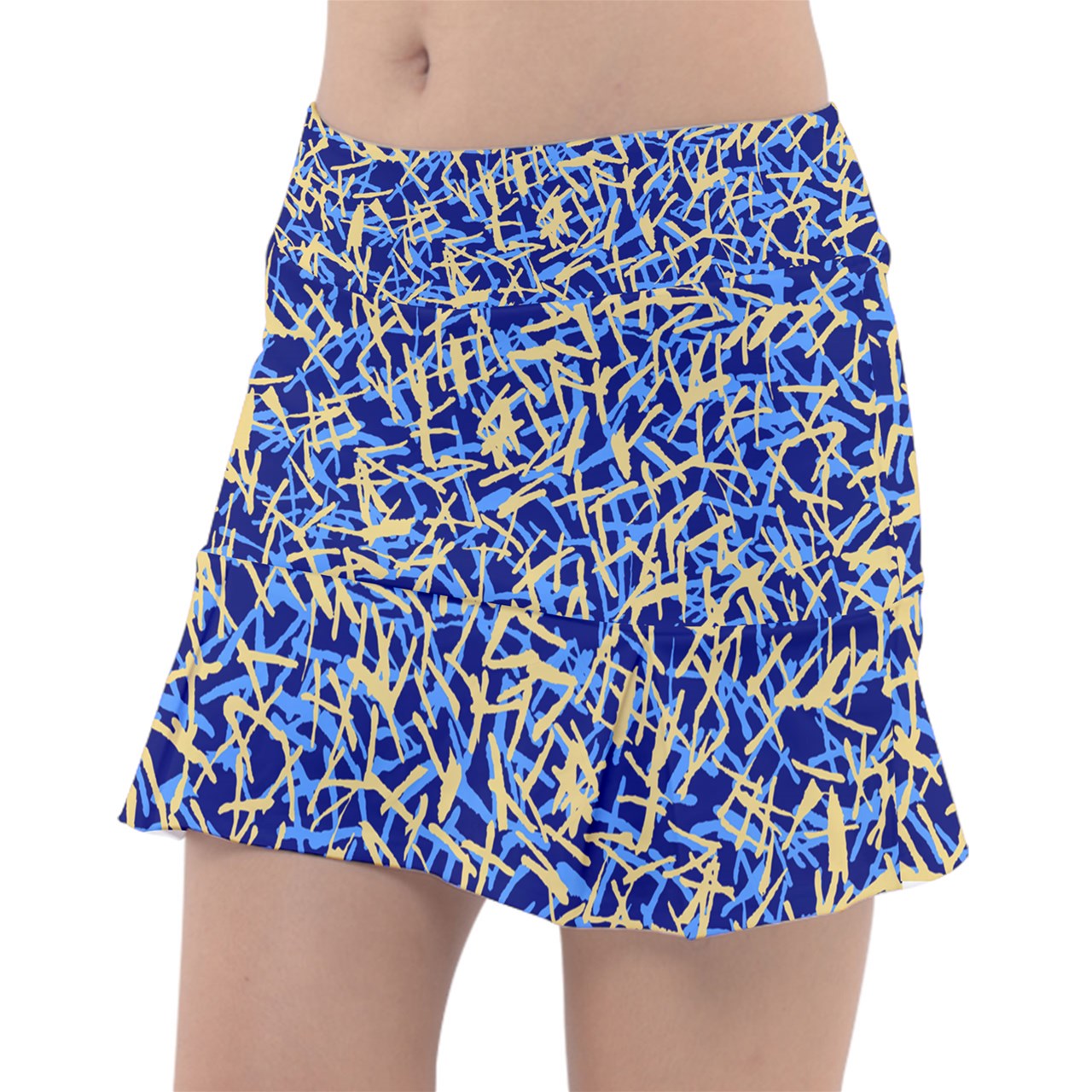 Dizzy Pickle Lesia BYB Confetti Women's Pickleball Classic Skort with Inner Shorts and Pockets