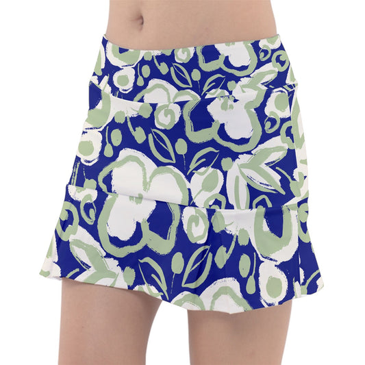 Dizzy Pickle Lesia BSC Blooms Women's Pickleball Classic Skort with Inner Shorts and Pockets