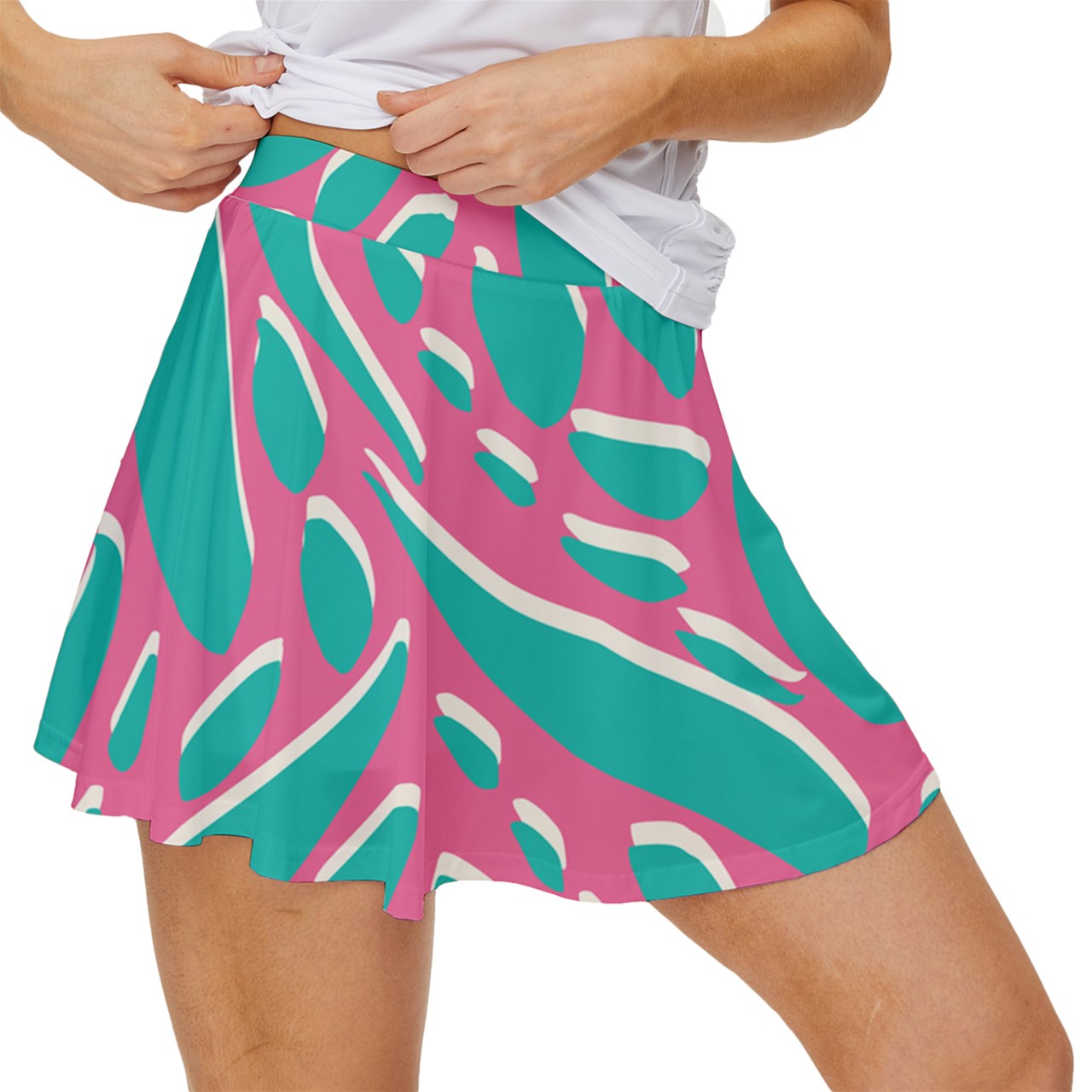 Dizzy Pickle Lesia Petals PSC Women's Pickleball 15" Court Skorts with Inner Shorts Women's Skort