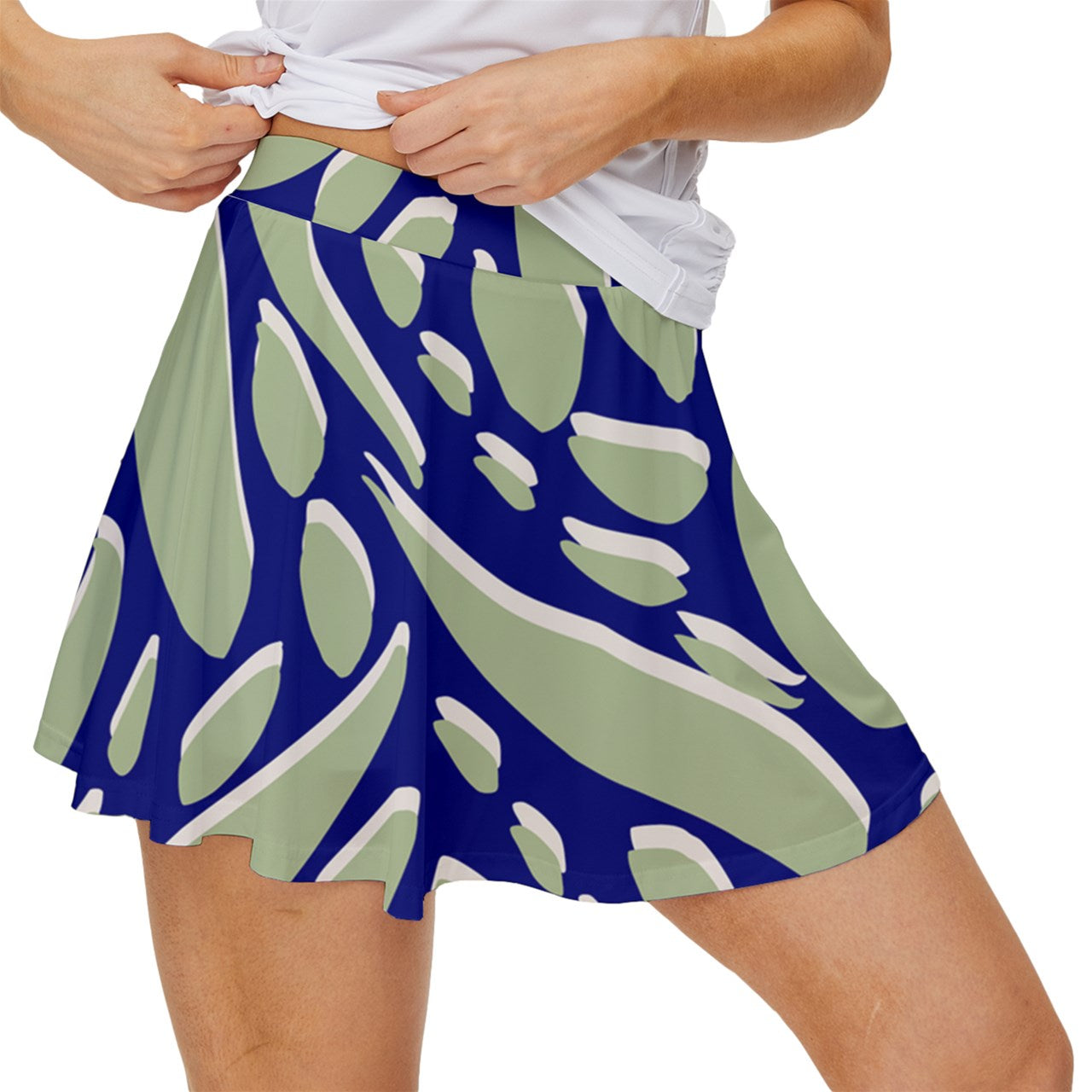 Dizzy Pickle Lesia Petals BSC Women's Pickleball 15" Court Skorts with Inner Shorts