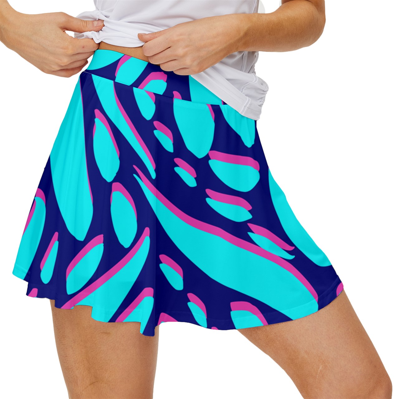 Dizzy Pickle Lesia Petals BBP Women's Pickleball 15" Court Skorts with Inner Shorts