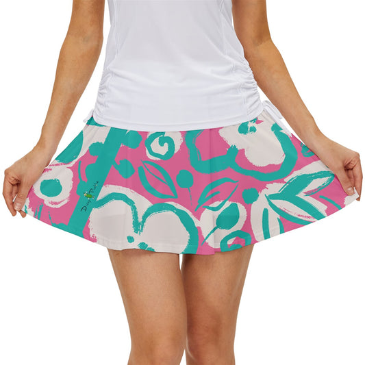 Dizzy Pickle Lesia Blooms PSC Women's Pickleball 15" Court Skorts with Inner Shorts