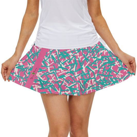 Dizzy Pickle Lesia PSC Confetti Women's Pickleball 15" Court Skorts with Inner Shorts