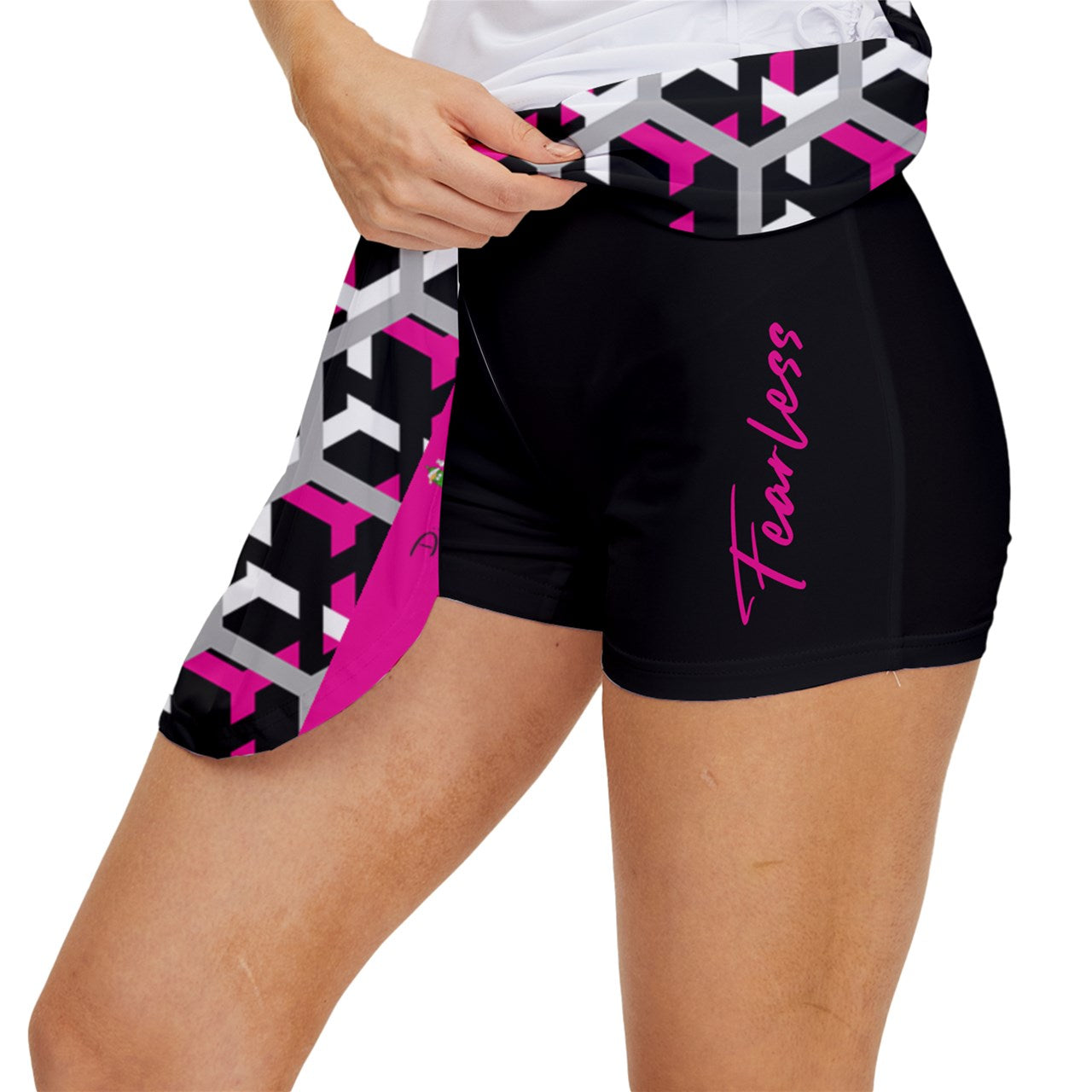 Dizzy Pickle Fearless Women's Pickleball 15" Court Skorts with Inner Shorts