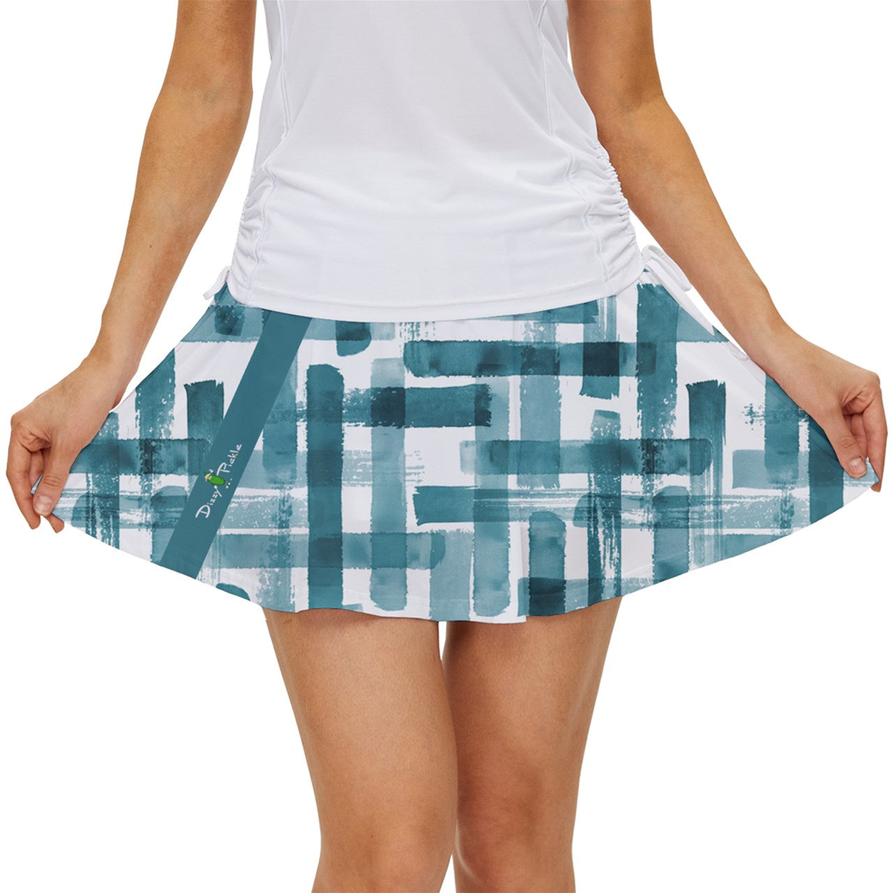 Dizzy Pickle Heidi Weave TW Women's Pickleball 15" Court Skorts with Inner Shorts