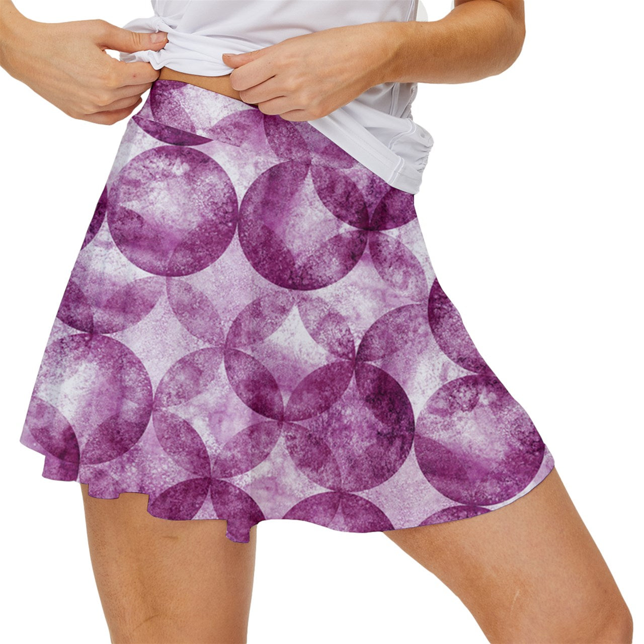 Dizzy Pickle Heidi Bubbles MW Women's Pickleball 15" Court Skorts with Inner Shorts