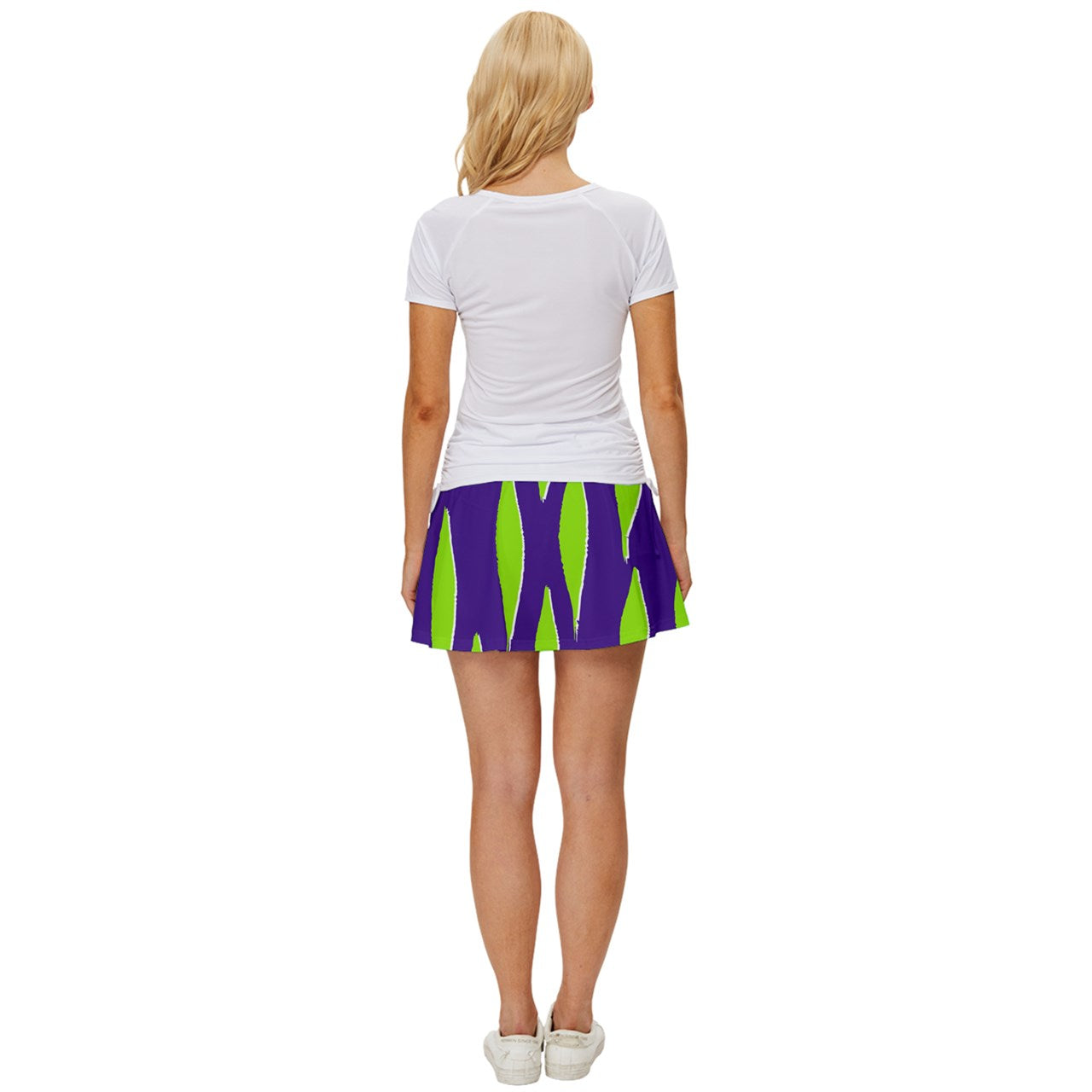 Dizzy Pickle Dinking Diva BG Drips Women's Pickleball 15" Court Skorts with Inner Shorts