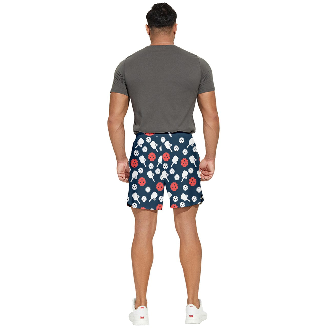 Dizzy Pickle MV Balls Men's Pickleball Stretchable Shorts  Men's Runner Shorts