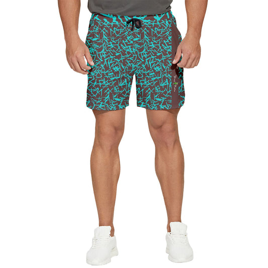 Dizzy Pickle ME Confetti BT Men's Pickleball Stretchable Shorts