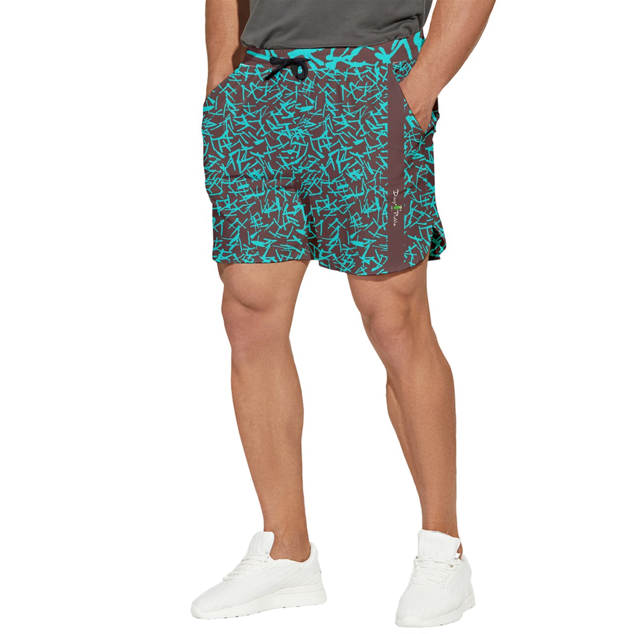 Dizzy Pickle ME Confetti BT Men's Pickleball Stretchable Shorts