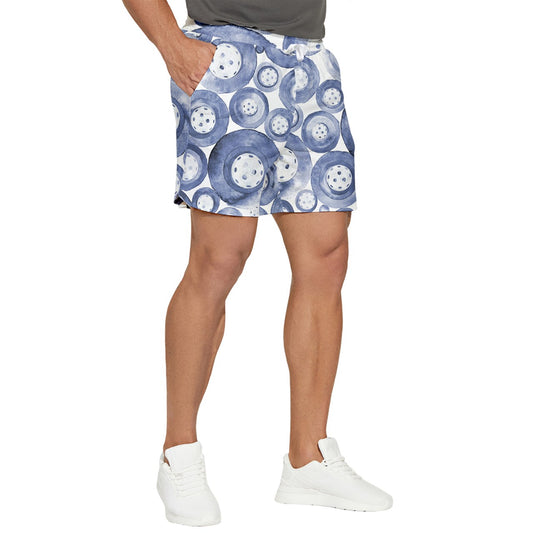 Dizzy Pickle MH Main BW Men's Pickleball Stretchable Shorts