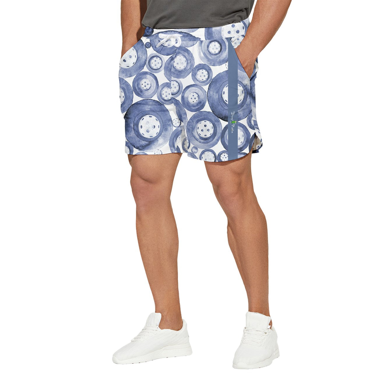 Dizzy Pickle MH Main BW Men's Pickleball Stretchable Shorts