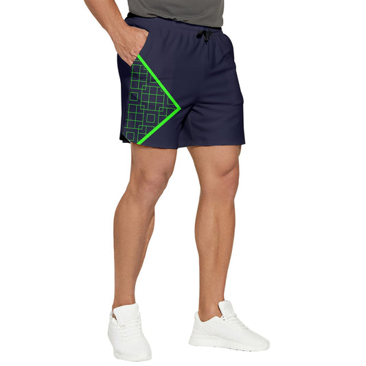 Dizzy Pickle ML Matrix NBG Men's Pickleball Stretchable Shorts