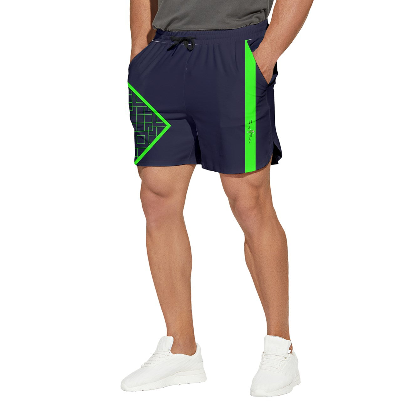 Dizzy Pickle ML Matrix NBG Men's Pickleball Stretchable Shorts