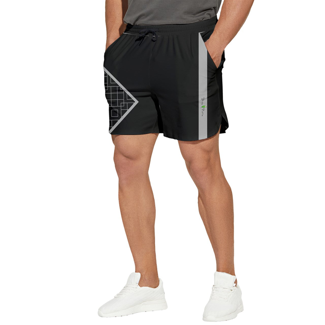 Dizzy Pickle ML Matrix BG Men's Pickleball Stretchable Shorts