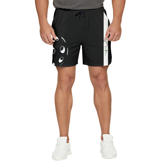 Dizzy Pickle ML Ball BW Men's Pickleball Stretchable Shorts