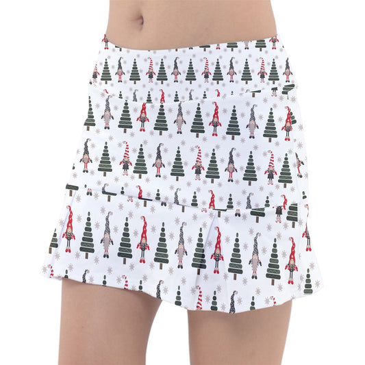 Dizzy Pickle Christmas Elves Women's Pickleball Classic 15" Pickleball Skort with Inner Shorts