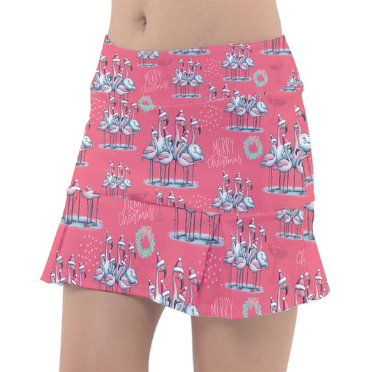 Dizzy Pickle Christmas Fa La La La La Women's Pickleball Classic 15" Pickleball Skort with Inner Shorts