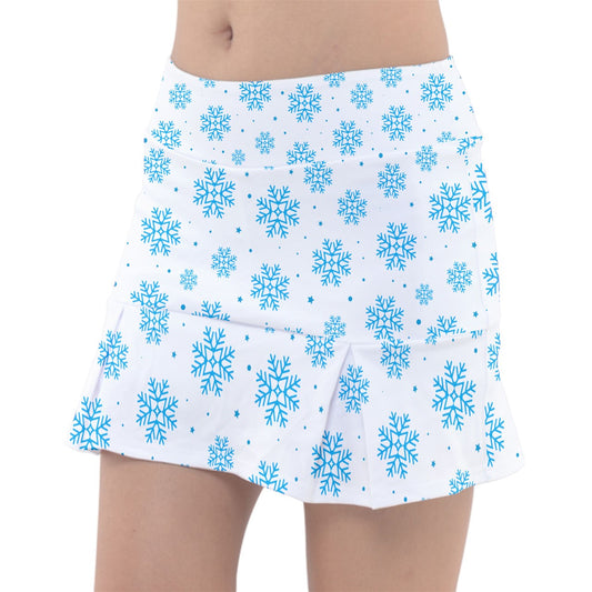 Dizzy Pickle Christmas Glitter Women's Pickleball Classic 15" Pickleball Skort with Inner Shorts