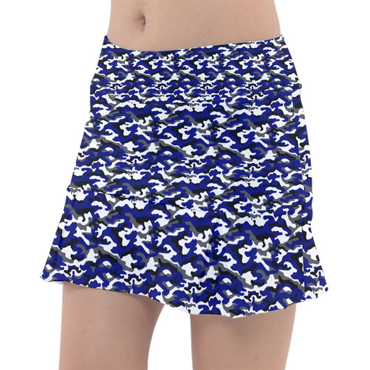 Dizzy Pickle Jan Royal Blue Women's Pickleball Classic 15" Pickleball Skort with Inner Shorts