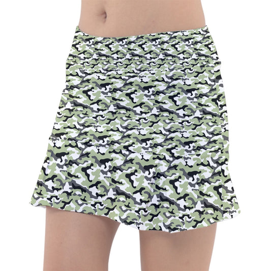 Dizzy Pickle Jan Sage Women's Pickleball Classic 15" Pickleball Skort with Inner Shorts