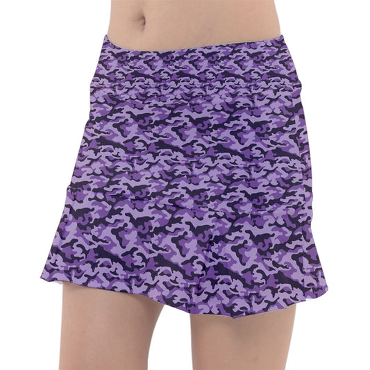 Dizzy Pickle Jan Purple Women's Pickleball Classic 15" Pickleball Skort with Inner Shorts