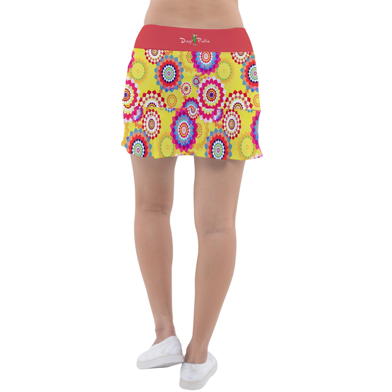 Dizzy Pickle Hannah Blooms Women's Pickleball Classic 15" Pickleball Skort with Inner Shorts