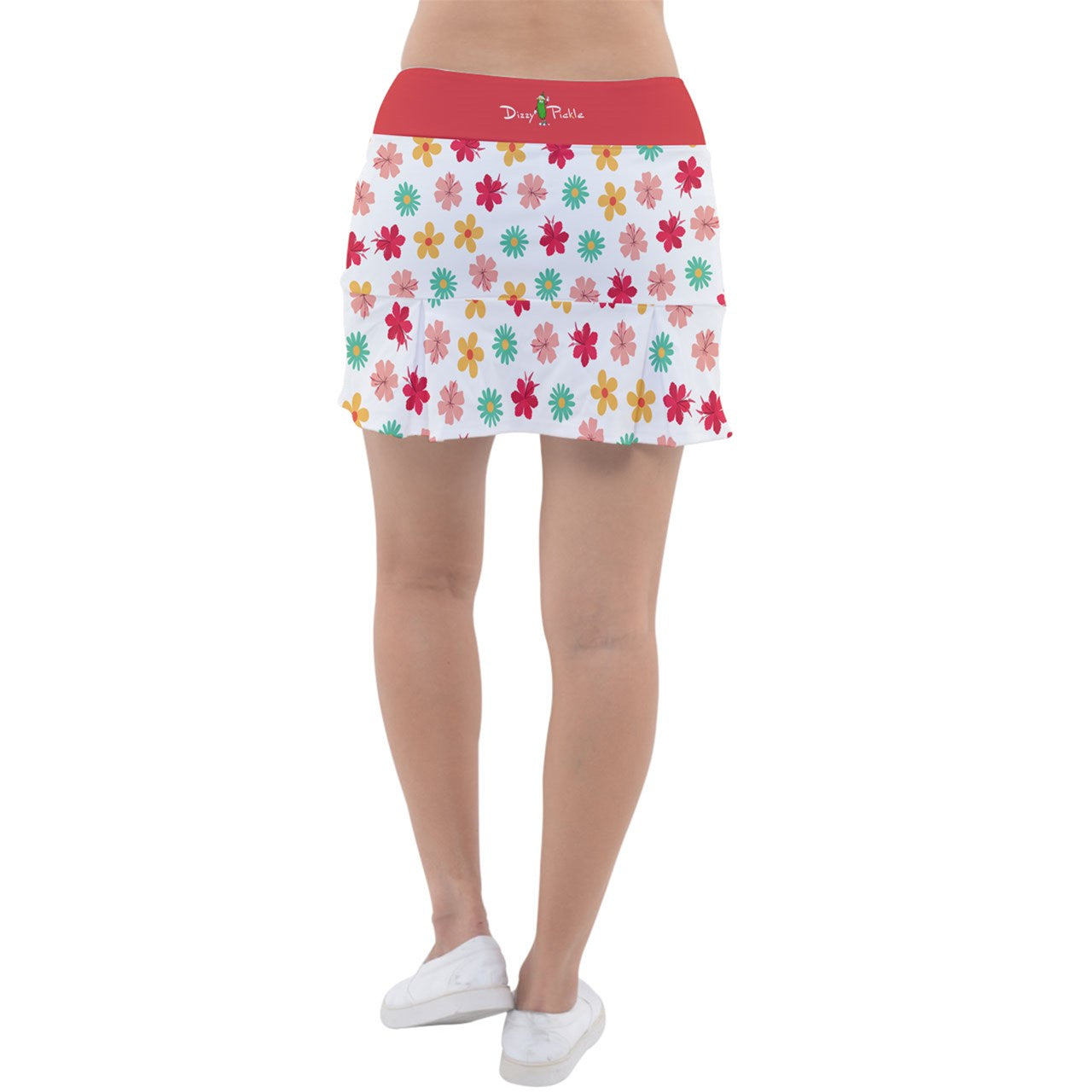 Dizzy Pickle Hannah Flowers Women's Pickleball Classic 15" Pickleball Skort with Inner Shorts