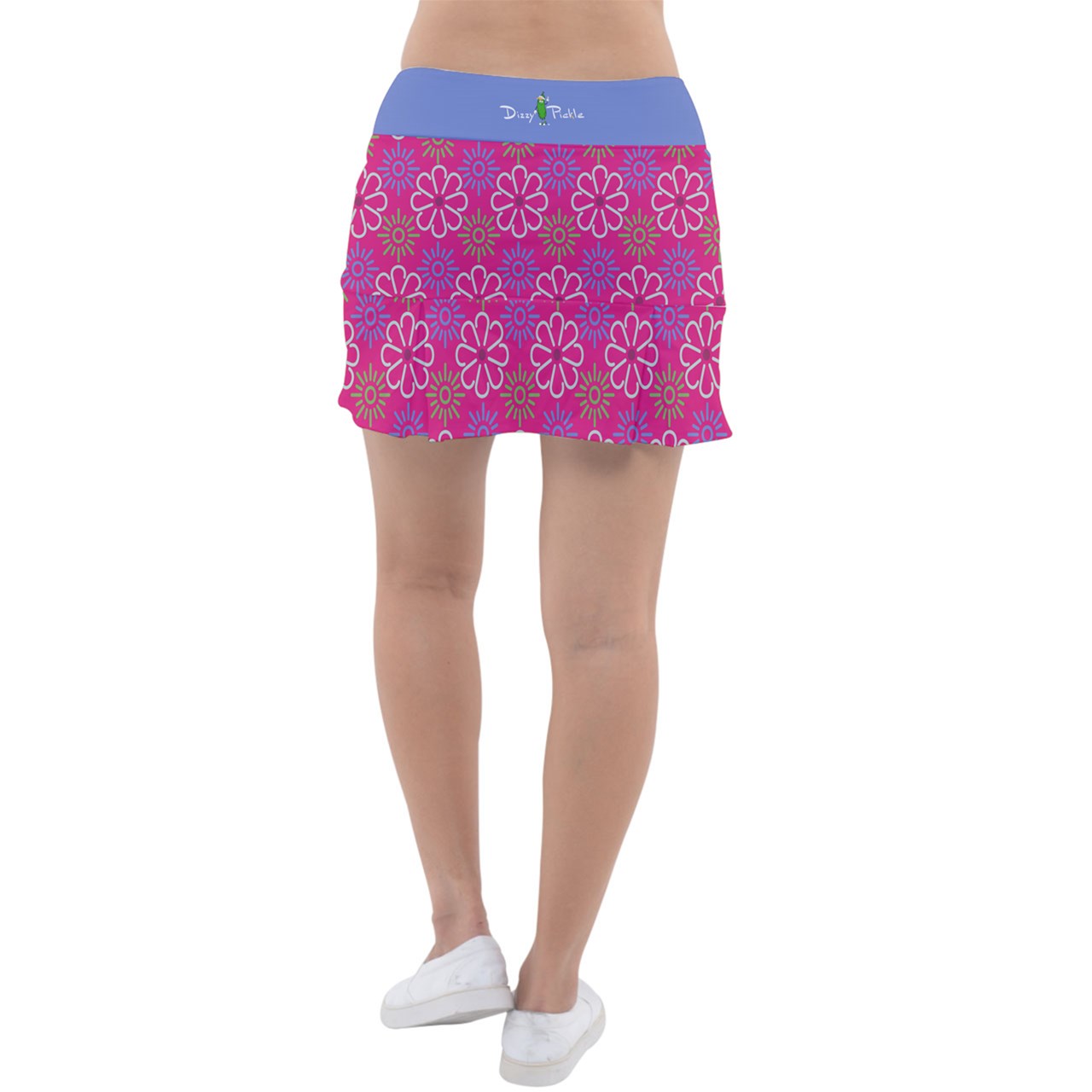 Dizzy Pickle April Pink Women's Pickleball Classic 15" Pickleball Skort with Inner Shorts