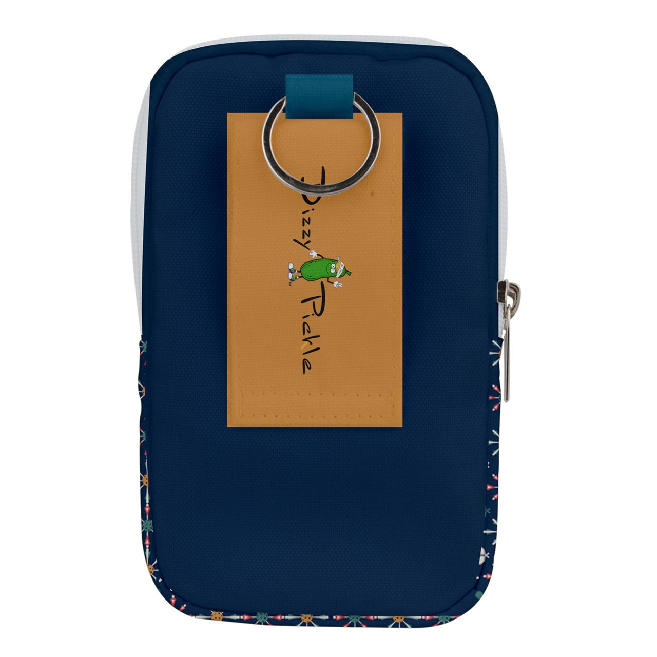 Dizzy Pickle Penny Blues Paddles and Balls Pickleball Court Pouch (Large)