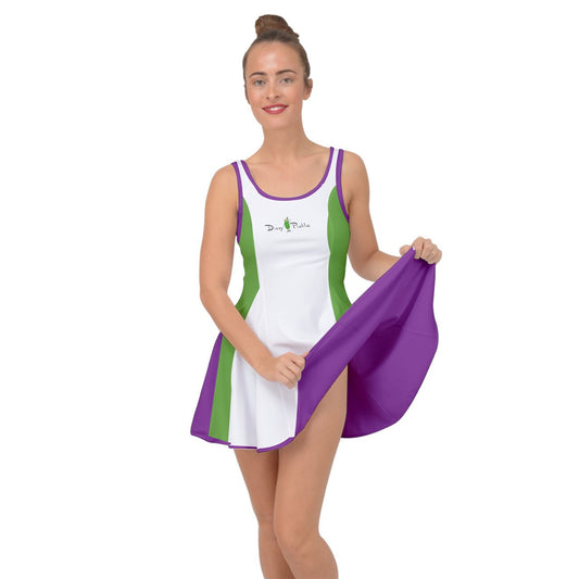 Dizzy Pickle April Purple Women's Pickleball Reversible Skirt (No Shorts Included)