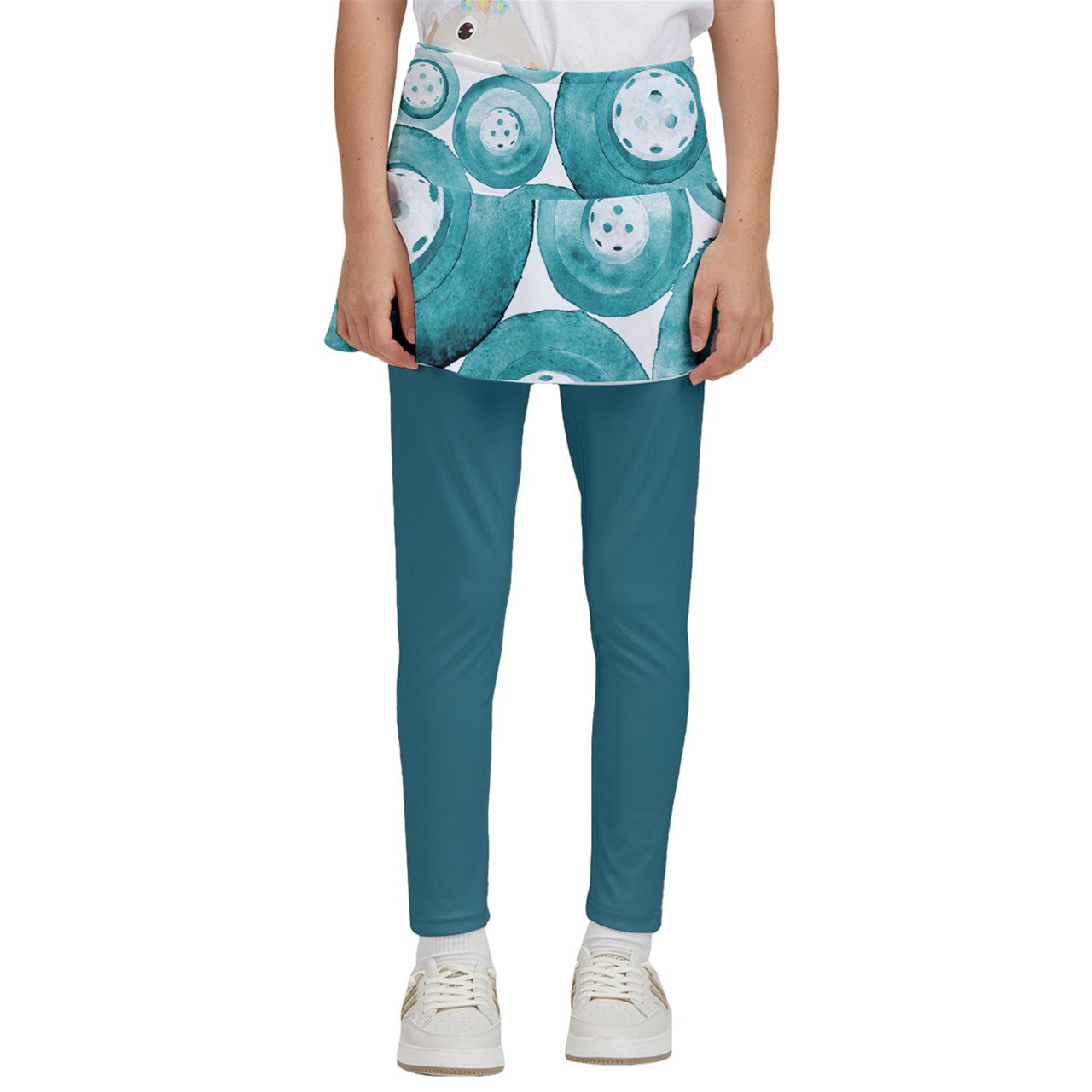 Dizzy Pickle Heidi TW Girl's Pickleball Skirted Leggings