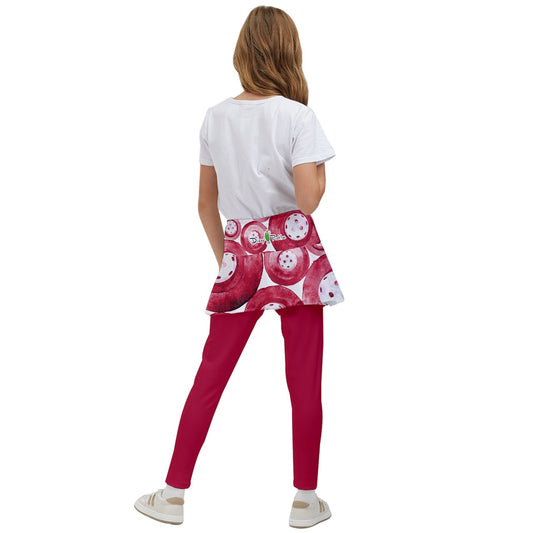 Dizzy Pickle Heidi RW Girl's Pickleball Skirted Leggings