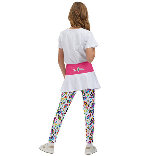 Dizzy Pickle Courtney Girl's Pickleball Skirted Leggings