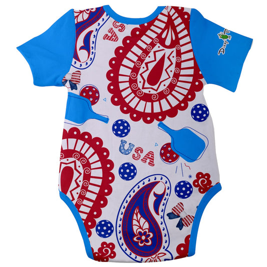 Dizzy Pickle Lil Dizzy Freedom Baby Short Sleeve Onesie