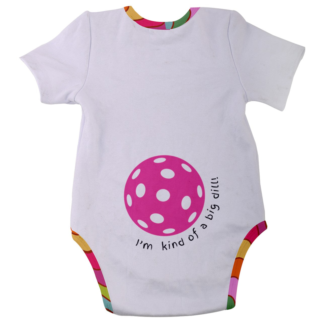 Dizzy Pickle Lil Dizzy Hannah Waves IKBD Baby Short Sleeve Onesie