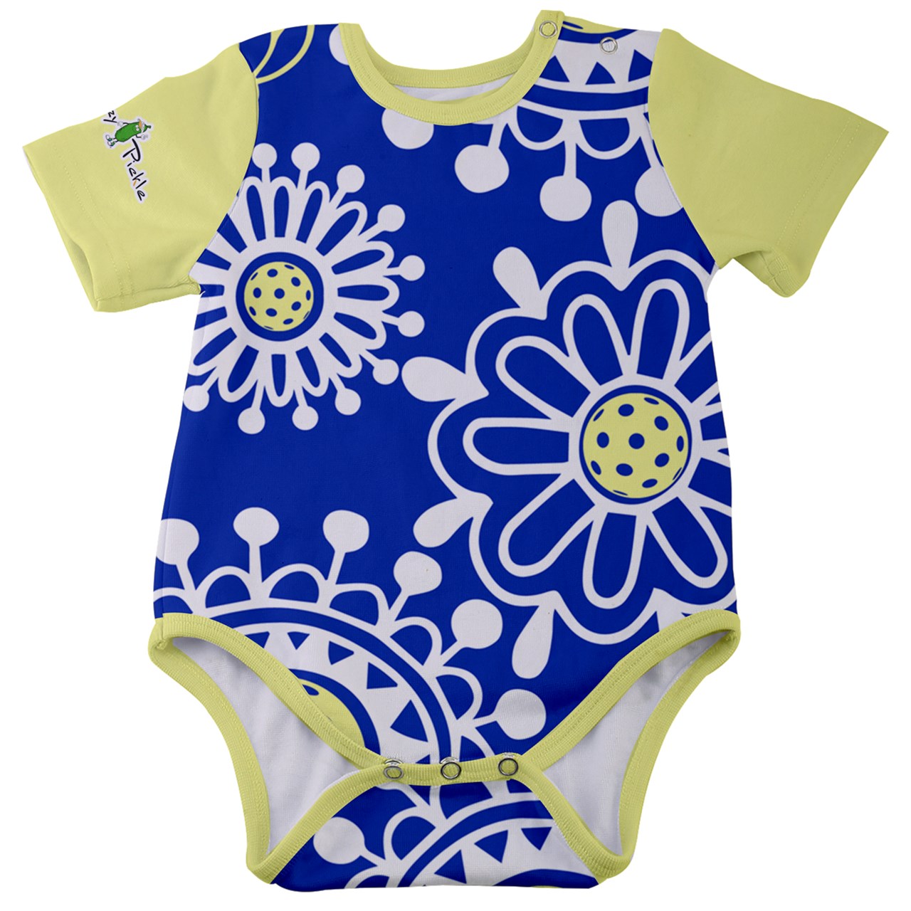 Dizzy Pickle Lil Dizzy Coming Up Daisies BY Baby Short Sleeve Onesie