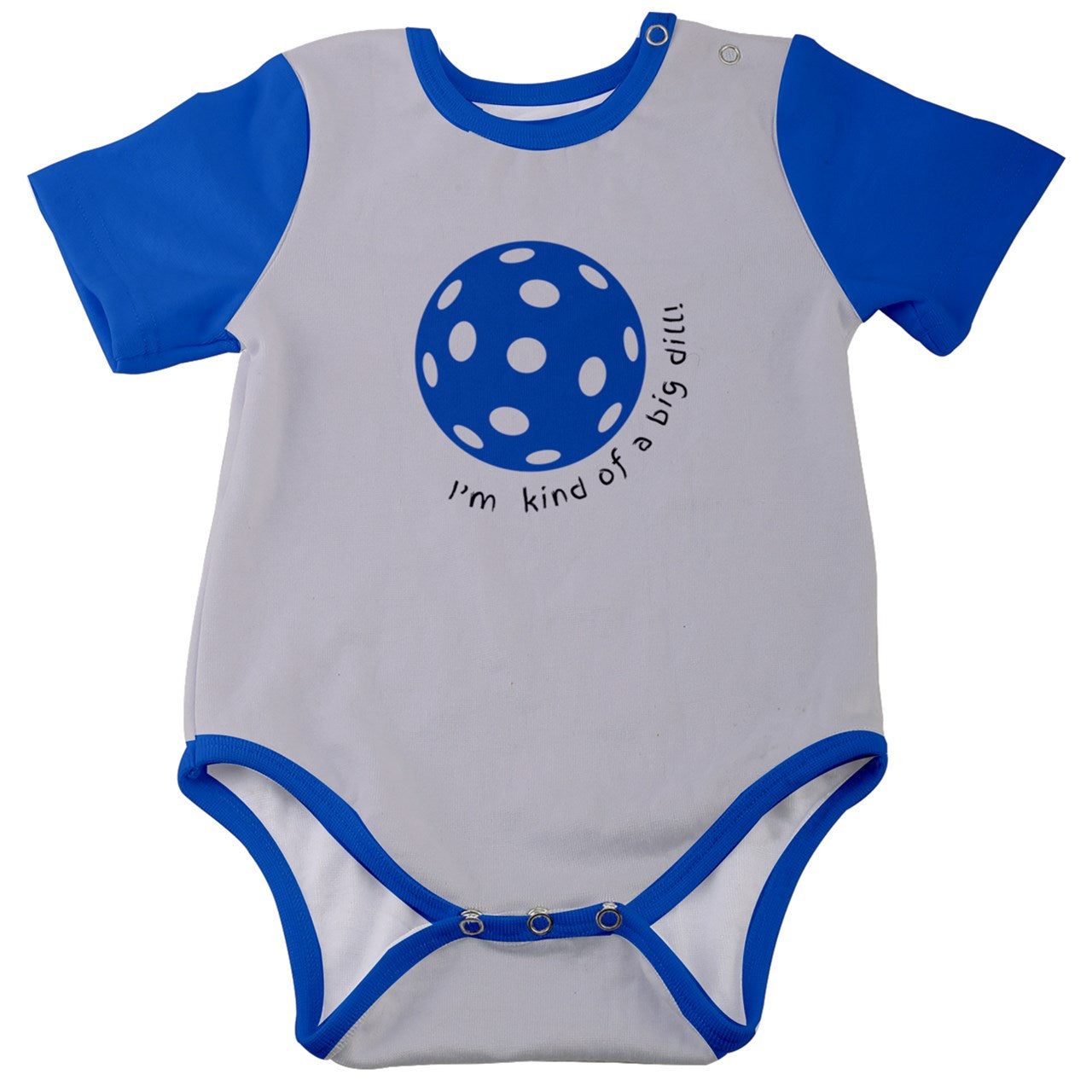 Dizzy Pickle Lil Dizzy IKBD Ball BB Baby Short Sleeve Onesie